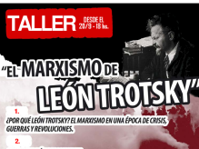 Taller: "El marxismo de León Trotsky" en La Matanza - Desde el viernes 20/9 a las 18 hs.