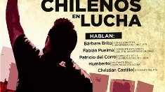 Acto junto a los estudiantes chilenos en lucha
