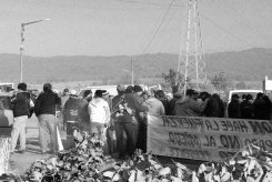 Contundente comienzo de la huelga azucarera en el Ingenio Ledesma