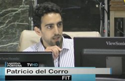 Contra el tarifazo, Del Corro presentó proyecto por el boleto educativo gratuito