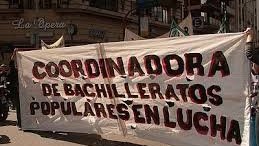 Declaración de los Bachilleratos Populares por LEAR