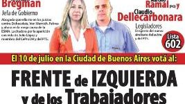 ¡Votá al Frente de Izquierda! En la Ciudad de Buenos Aires