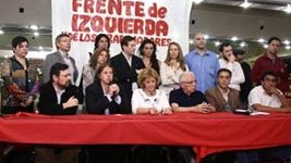 El Frente de Izquierda presenta a sus candidatos