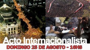 Acto Internacionalista 