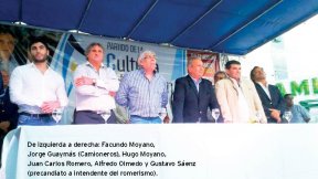 Moyano apoya a la derecha para que "alcance el triunfo"