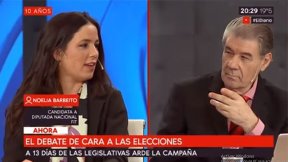 Barbeito llevó la campaña mendocina a la televisión nacional