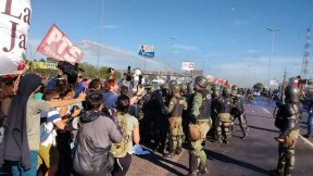“El secretario de Seguridad forzó la represión en la Panamericana”