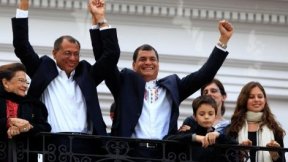 Correa reelecto en Ecuador