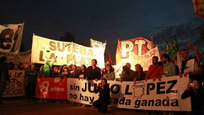 Castillo: "La causa López es una causa de encubrimiento estatal"