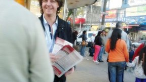 Christian Castillo en Laferrere: "Se percibe un creciente apoyo a nuestros planteos"