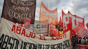Imágenes y testimonios desde los cortes