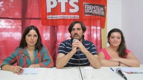 La Convención del PTS designó a Del Caño como candidato a Intendente de la ciudad de Mendoza