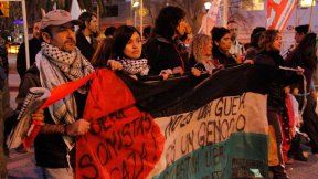 Neuquén marchó contra masacre de Israel al pueblo palestino