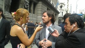 Declaraciones del diputado Nicolás del Caño al finalizar el discurso de Cristina