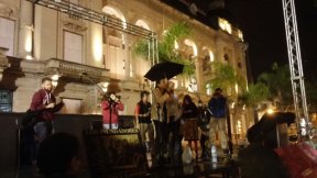 Octavio Crivaro participó de la marcha a 12 años de la inundación de Santa Fe
