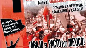 México: importante movilización obrera contra las reformas de Peña Nieto