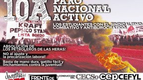 Centros de Estudiantes de Sociales, Filosofía y Psicología (UBA) confluirán con cortes y piquetes obreros