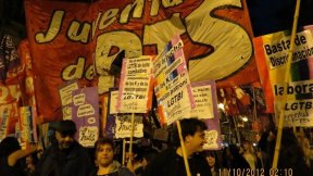Combativa participación en la XXI Marcha del Orgullo 