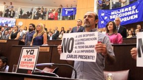 Raúl Godoy: “el de Gutiérrez fue un discurso a favor de las petroleras y en contra de las docentes”