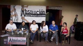 Más de 300 estudiantes y trabajadores junto a los petroleros de Las Heras