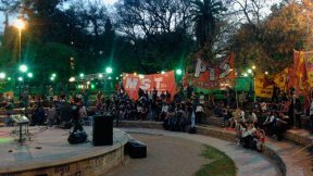 Marcha por el Boleto Estudiantil en el aniversario de La Noche de los Lápices