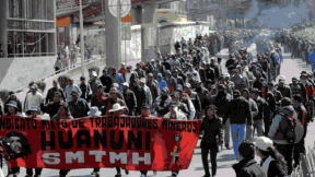 “Solidaridad con nuestros hermanos trabajadores de Bolivia"
