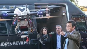 Sergio Massa, un precursor del control social con drones