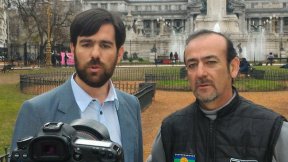 Llega Del Caño y el diputado neuquino Raúl Godoy