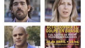 Hoy la izquierda va a la embajada de Brasil 