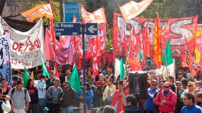 Mendoza: 1° de mayo unitario de los trabajadores y la izquierda en las calles.