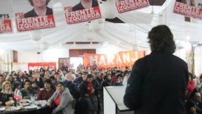 Zona Sur: acto en Avellaneda
