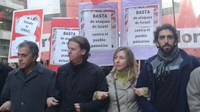 El Frente de Izquierda repudia los ataques de Israel al pueblo palestino