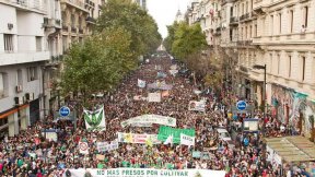 La Juventud del PTS en la Marcha Mundial de la Marihuana