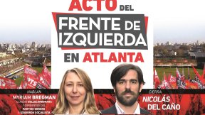 Acto del Frente de Izquierda en Atlanta: acreditación para la prensa