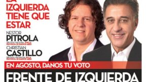 Cierre de campaña del Frente de Izquierda