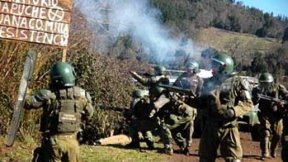 Chile: represión contra el pueblo mapuche