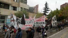 Gran movilización ceramista por las calles de Neuquén