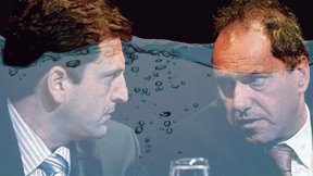 Scioli y Massa en el centro de la tormenta