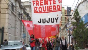 En Jujuy el FIT movilizó contra el procesamiento, la persecución y los despidos a los que luchan