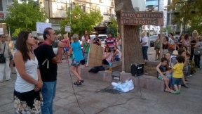 El PTS en el Frente de Izquierda se sumó a la manifestación por la libertad de Milagro Sala