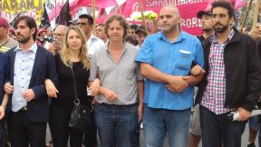 La izquierda hará acto en la embajada de Brasil por el Día Internacional de los Trabajadores