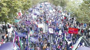 Gran Bretaña: multitudinaria marcha contra los recortes