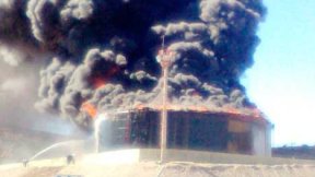 Explosión en la planta de YPF Mendoza