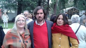 Nicolás Del Caño y Noelia Barbeito acompañaron a familiares y victimas del golpe genocida