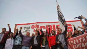 Con el Frente de Izquierda y el Encuentro Sindical Combativo copamos Plaza de Mayo