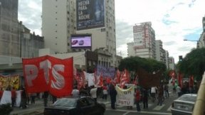 Santa Fe: Corte en la autopista Rosario-Santa Fe y movilización en Rosario