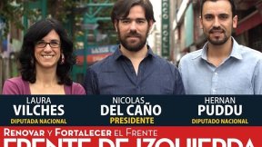 El precandidato presidencial del FIT Nicolás Del Caño visita Córdoba el lunes próximo