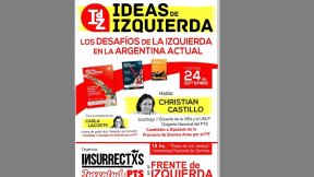 Christian Castillo presenta la revista Ideas de Izquierda ante jóvenes de la Universidad de Quilmes