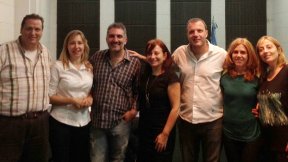 Myriam Bregman en los estudios de Radio Nacional