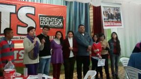 Alejandro Vilca lanzó la campaña del Frente de Izquierda en Jujuy